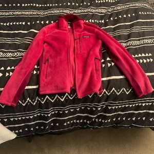 Pink Fleece Patagonia Jacket. Size XS.